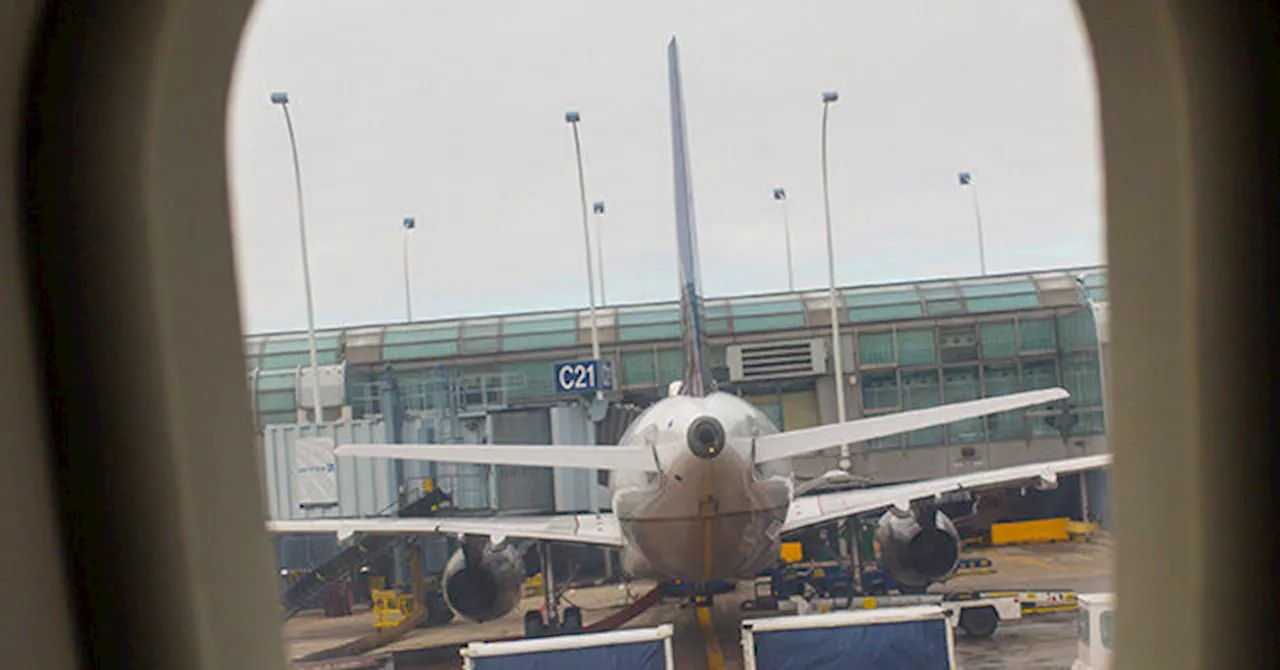 Chicago Airport Plane Wing Hits Tug, Driver Injured