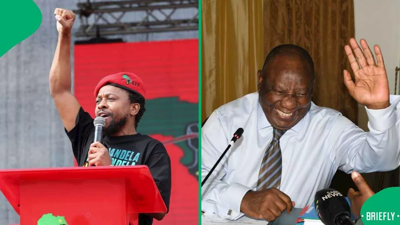 EFF's Ndlozi Praises Ramaphosa's Leadership, Igniting Debate