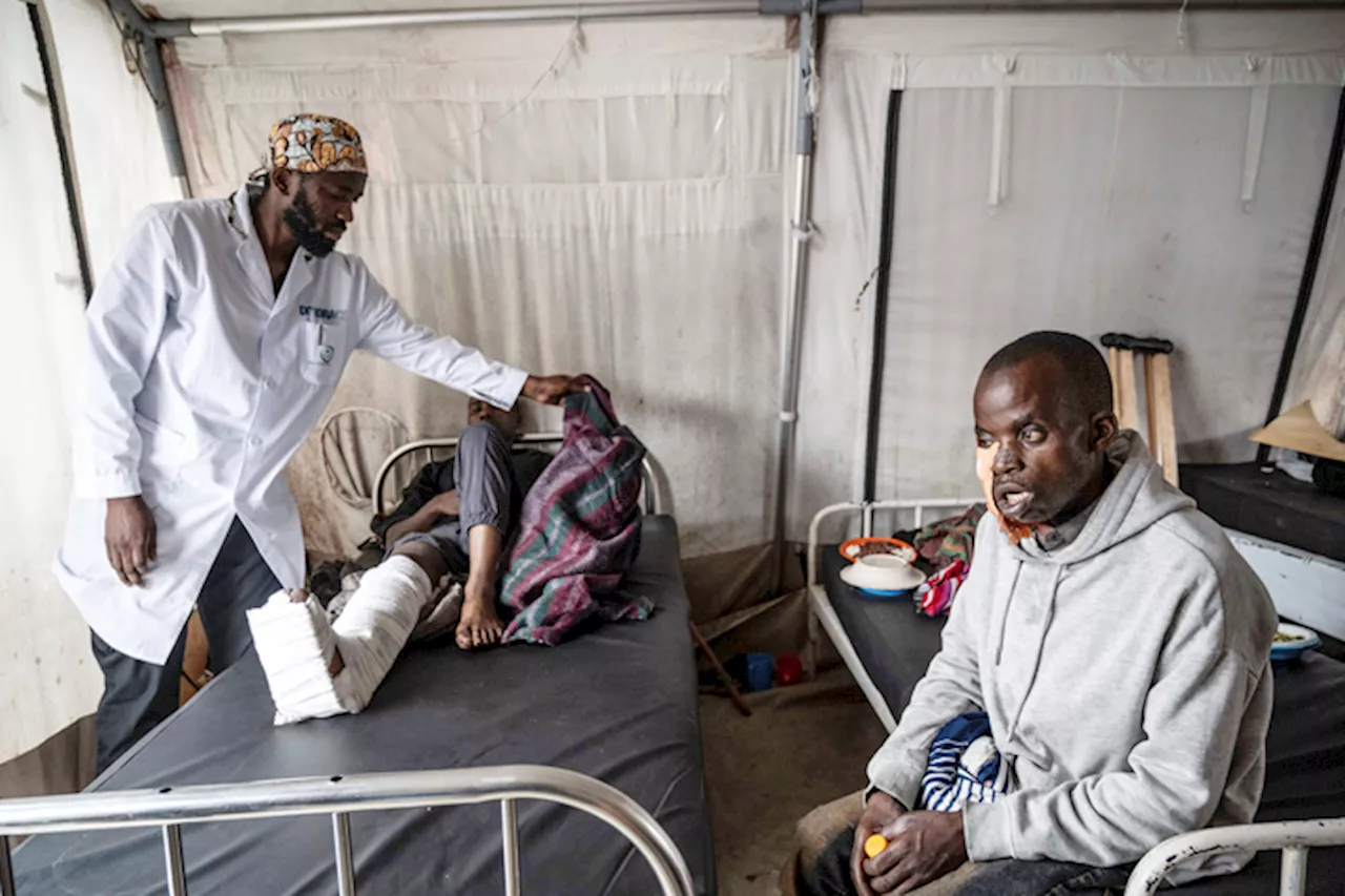 Goma hospitals overwhelmed as Congo conflict intensifies, hundreds wounded | Vivien Latour