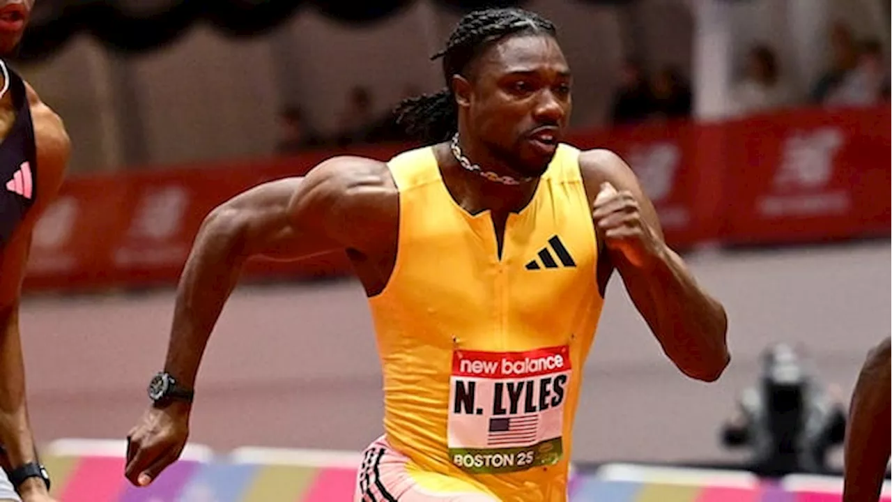 Noah Lyles Challenges Tyreek Hill to a Race After Indoor Victory