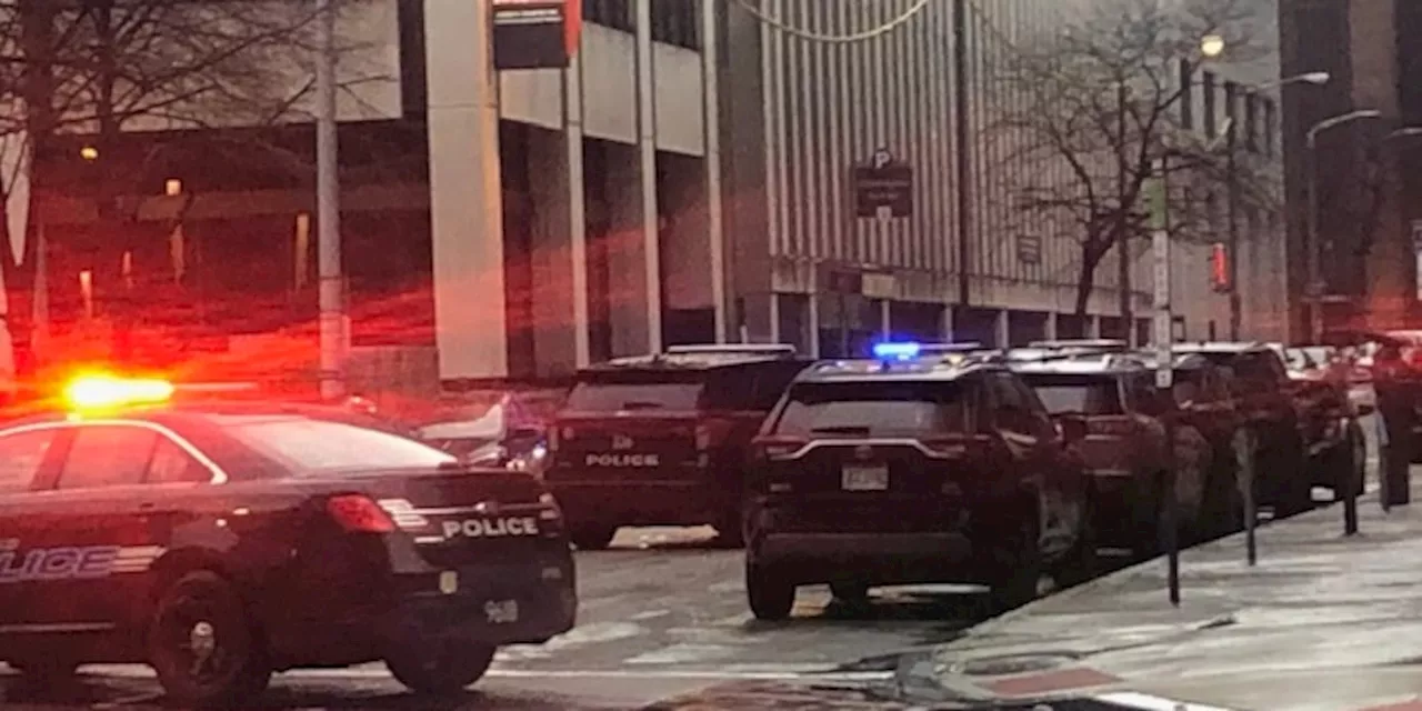 Downtown Cleveland suspect with butcher knife allegedly chases family, tries to board bus