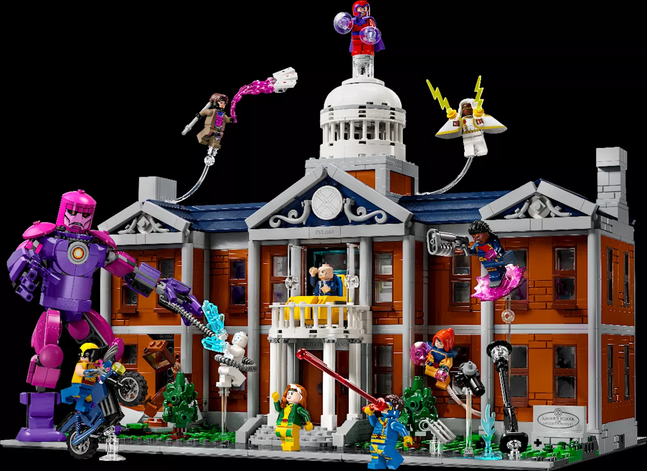 LEGO Marvel X-Men: The X-Mansion Now Available on Amazon