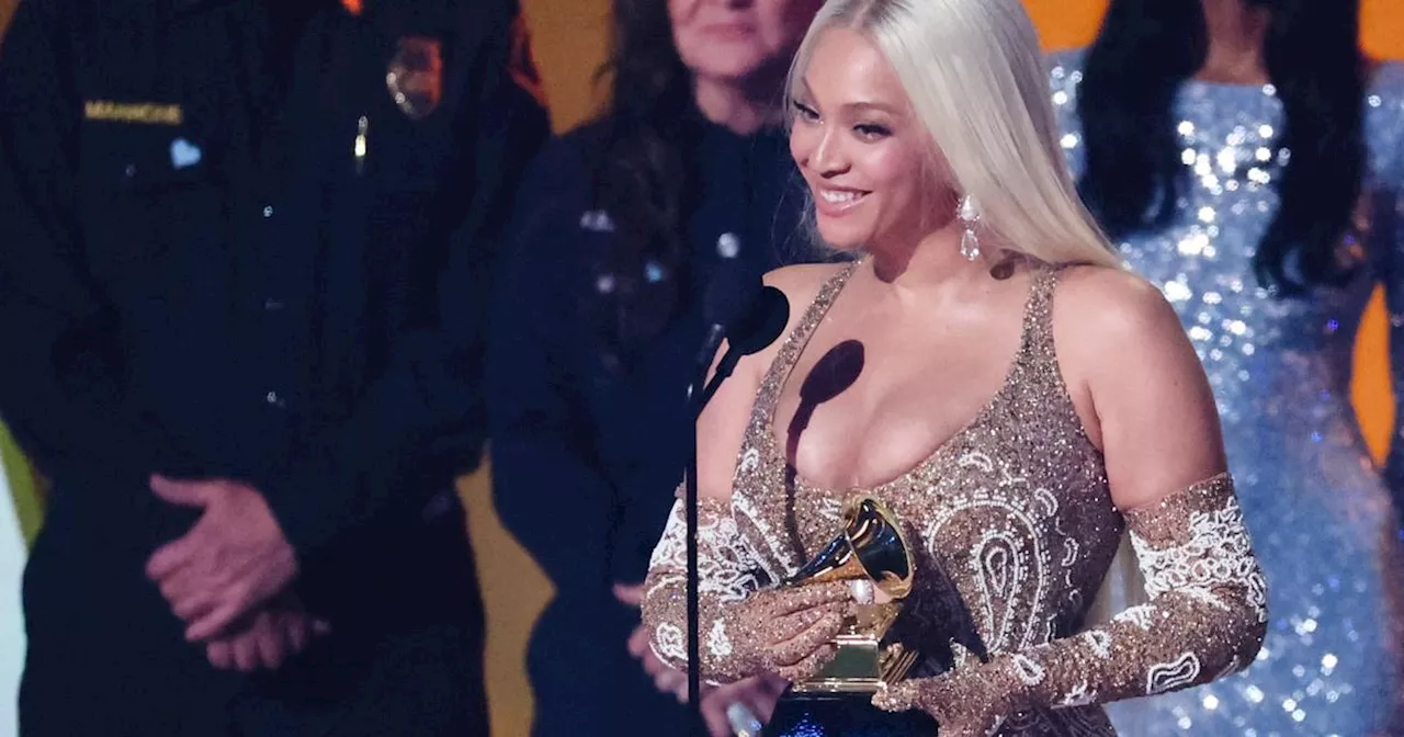 Beyoncé enfin couronnée de l'album de l'année aux Grammy Awards