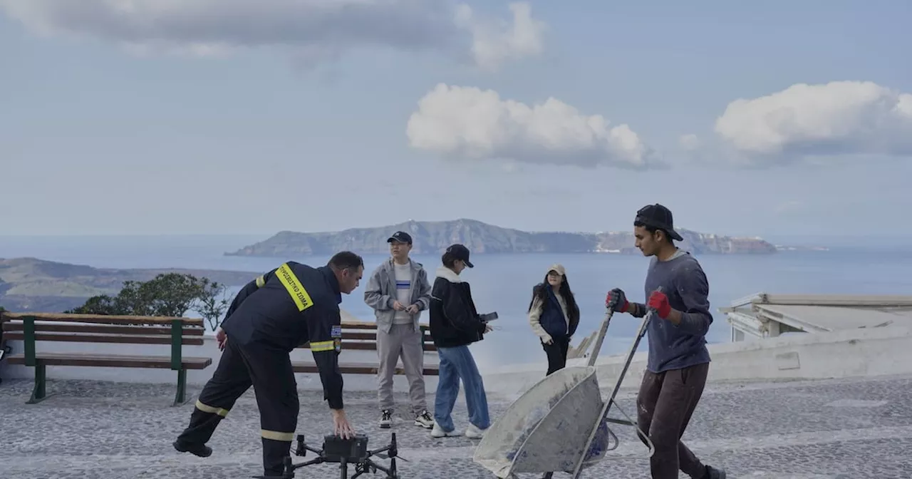 Emergency crews deployed on Santorini as an earthquake swarm worries Greek experts