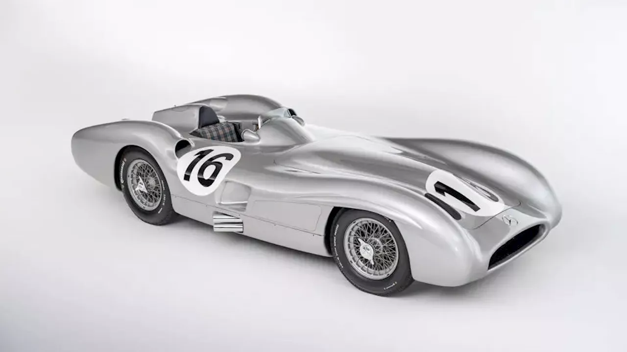 1955 Mercedes car smashes F1 auction record with £42.7m price tag