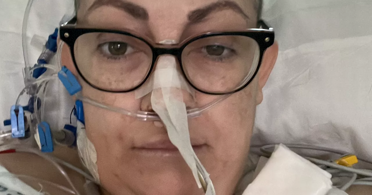 Mum 'lucky to be alive' after heartburn led to cancer diagnosis