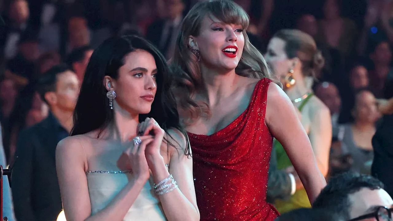 Taylor Swift dances to Billie Eilish during Grammys ad break shutting down feud rumors