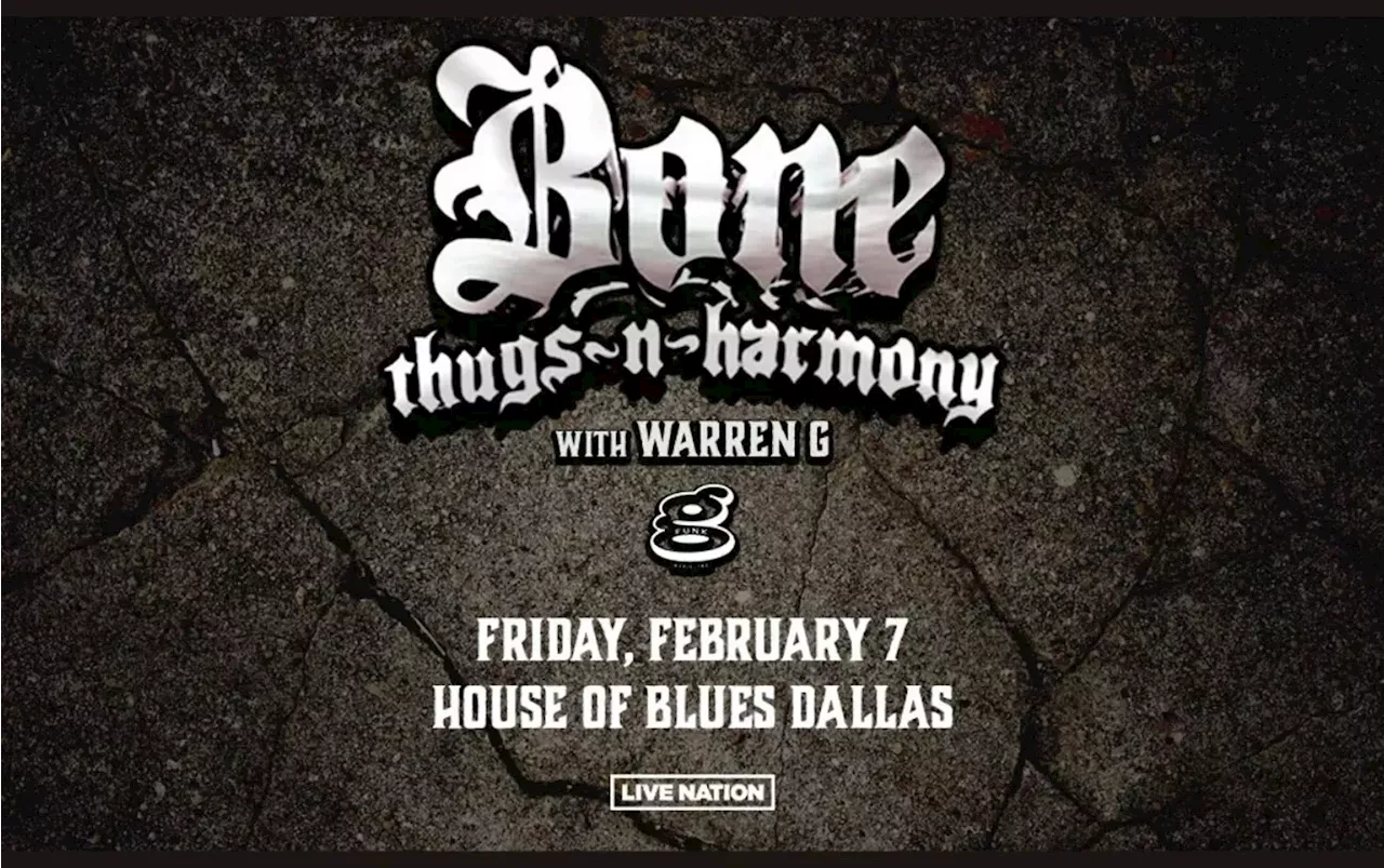 Win 2 tickets to Bone Thugs-n-Harmony x Warren G!