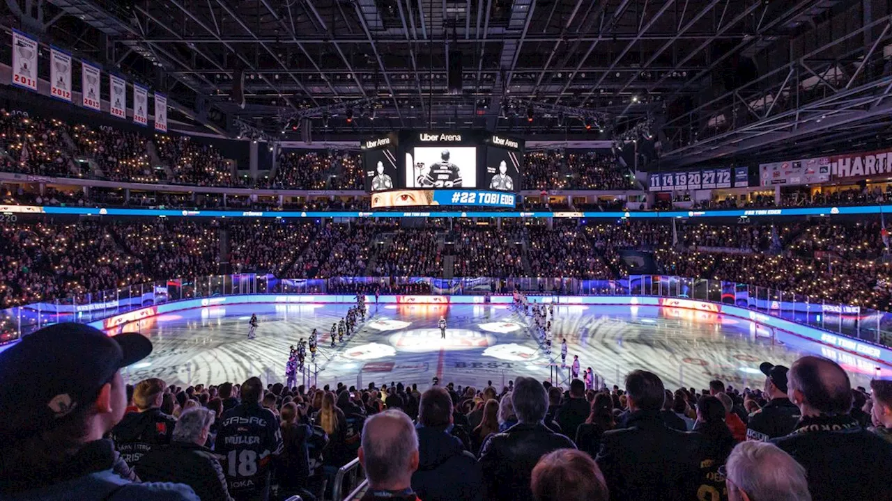 Eisbären Berlin kehren nach Tod von Tobias Eder ins Spiel zurück