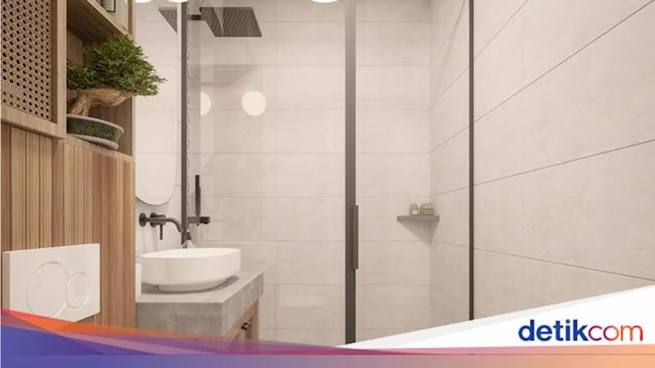 6 Cara Sulap Kamar Mandi Kecil Jadi Terlihat Luas dan Cantik