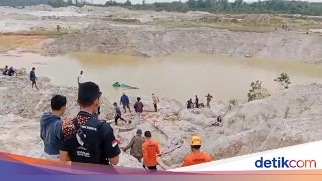 Pemilik Tambang Timah di Bangka Selatan Tertimbun Tanah Longsor