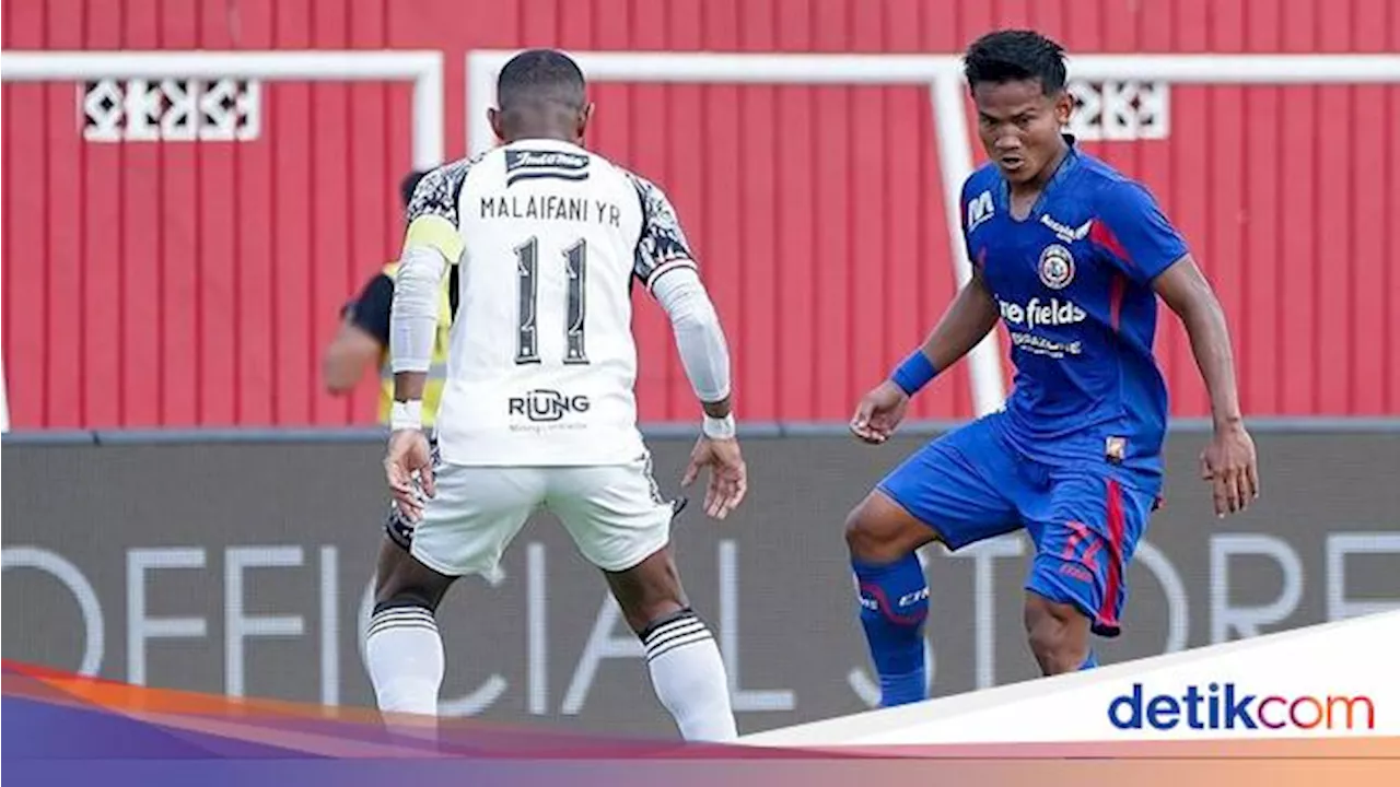 Arema Raih Kemenangan Atas Bali United