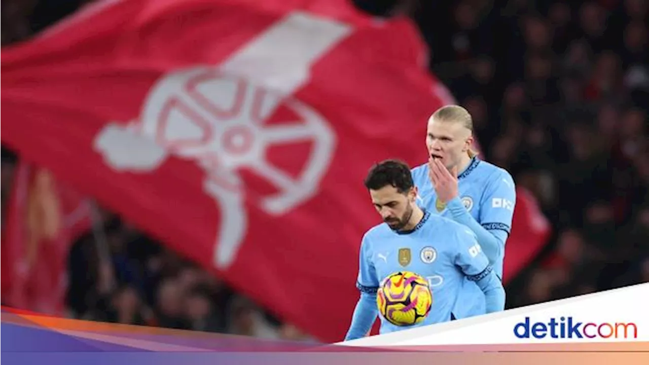 Data dan Fakta Arsenal Vs Man City: Haaland Cs Dipaksa Stay Humble Eh