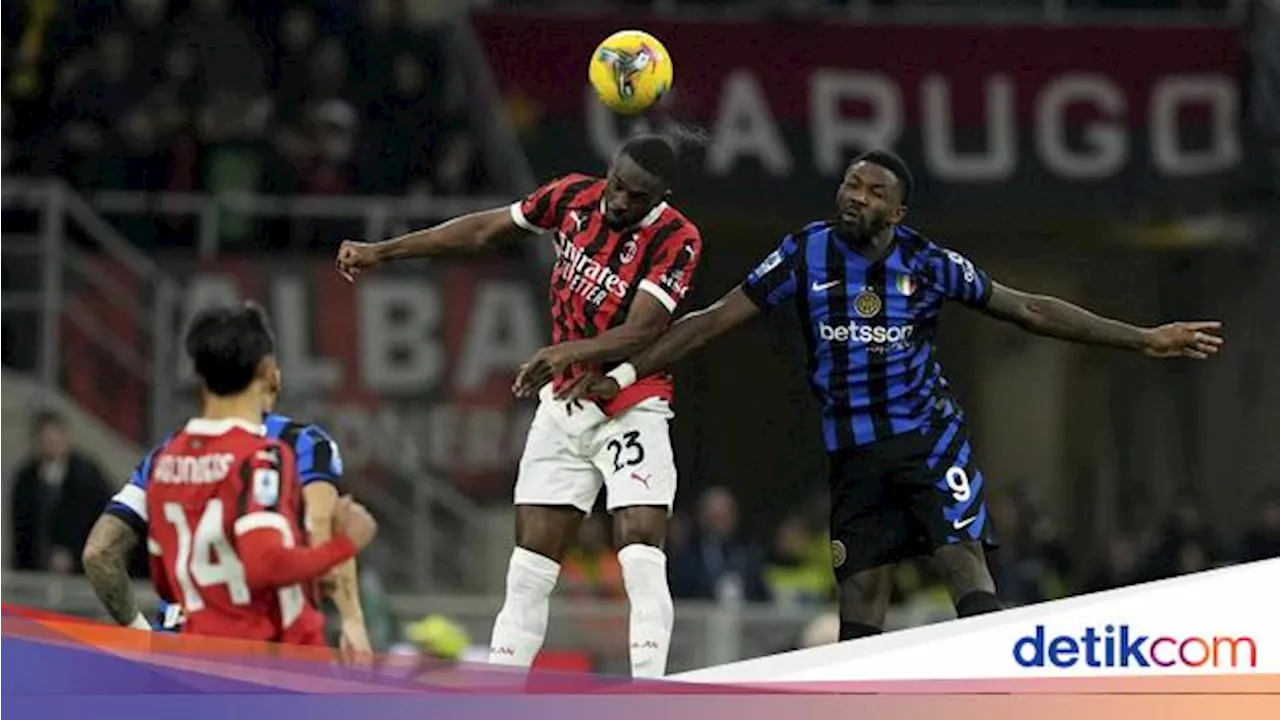 Derby della Madonnina Berakhir Imbang, Inter Gagal Menangkan Laga