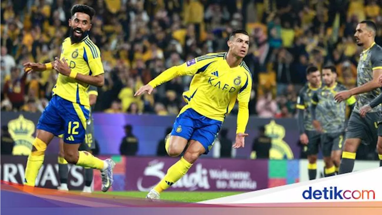 Liga Champions Asia Elite: Ronaldo 2 Gol, Al Nassr Sikat Al Wasl 4-0