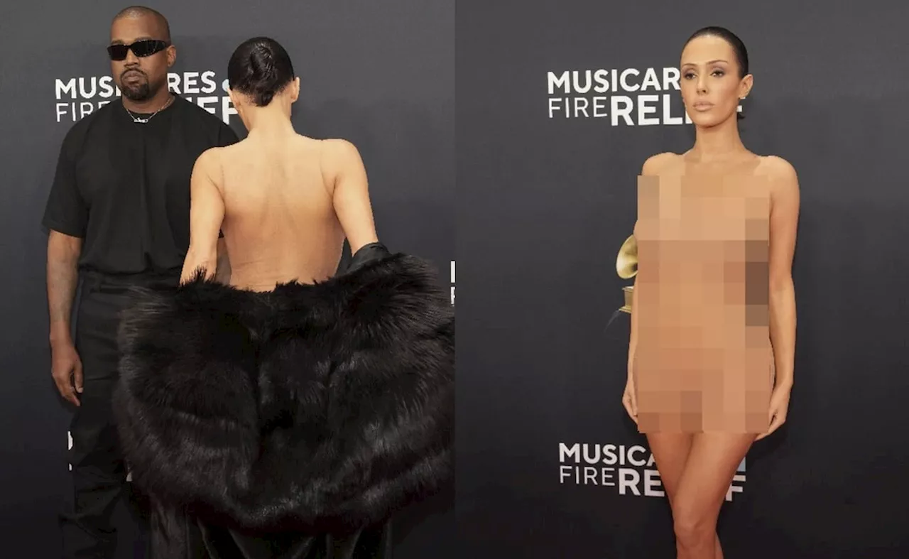 Bianca Censori desvía la atención de la polémica en los Grammy y comparte nuevas fotos de su look