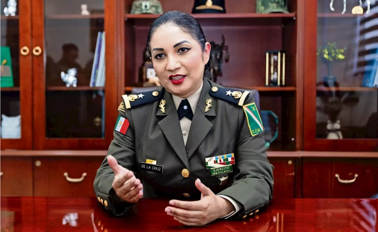 “Hoy hay más acceso para las mujeres en el ámbito militar”: Mariana de la Cruz, jefe de la defensoría de Oficio Militar