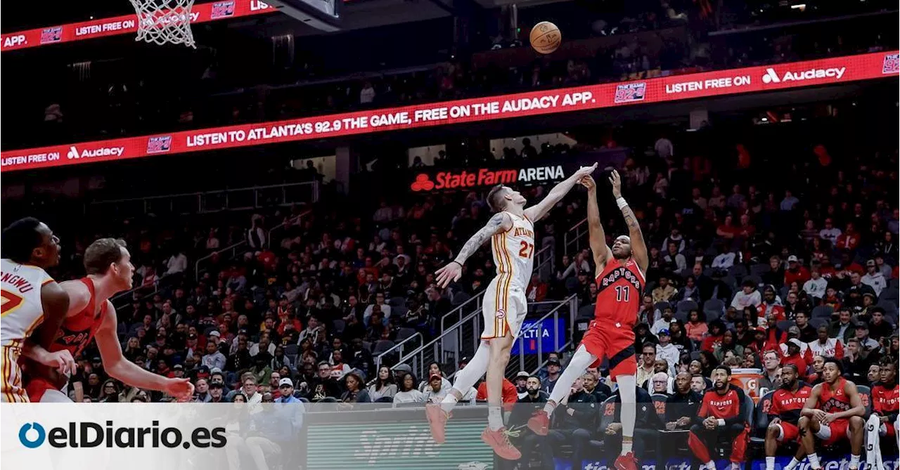 Los fans de los canadienses Toronto Raptors abuchean el himno de Estados Unidos por los aranceles de Trump