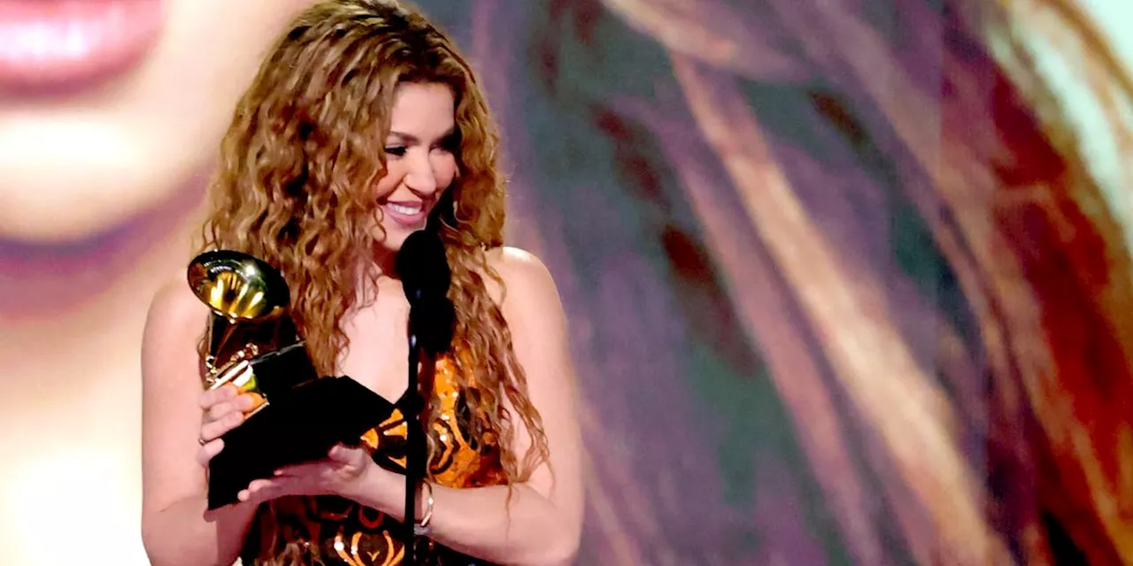 Shakira gana el Grammy a mejor álbum de pop latino con 'Las mujeres ya no lloran'