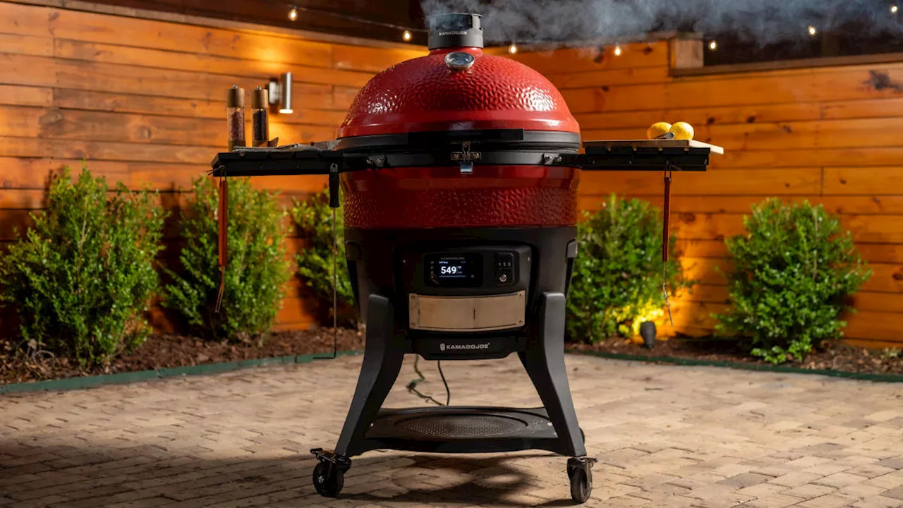 Kamado Joe debuts the Big Joe Konnected Joe, a larger smart charcoal grill