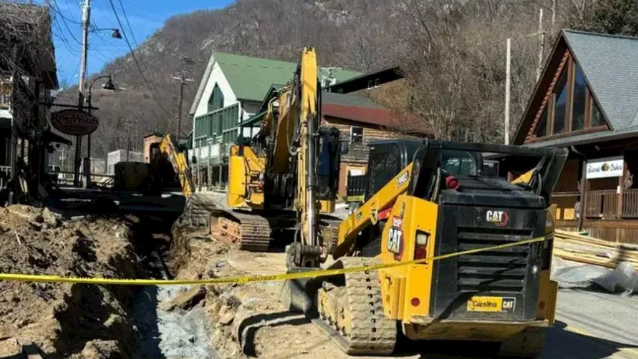 Chimney Rock Rises From Hurricane Helene's Destruction