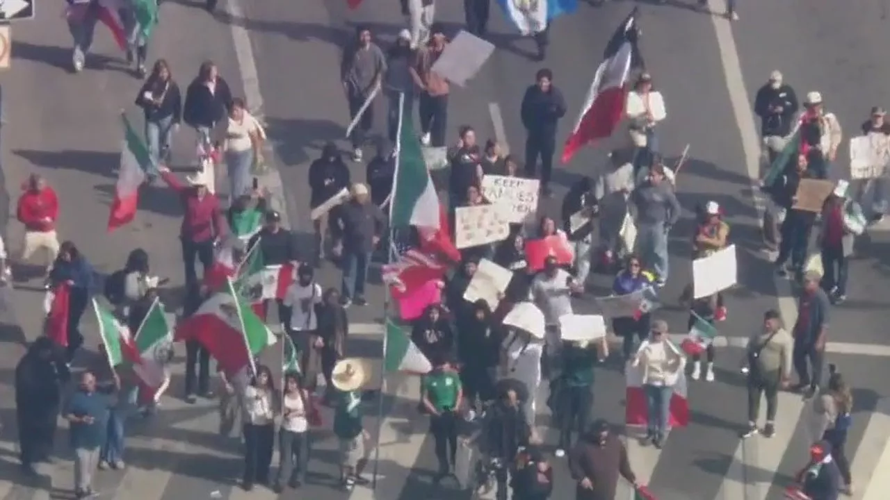 Protests Erupt in Los Angeles Against Trump's Immigration Policies