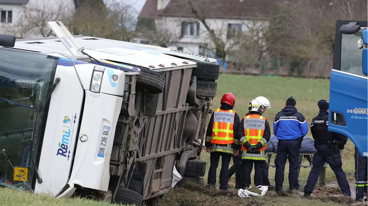 Accident de car scolaire en Eure-et-Loir : ce que l'on sait du drame qui a tué une lycéenne et blessé 20 élève