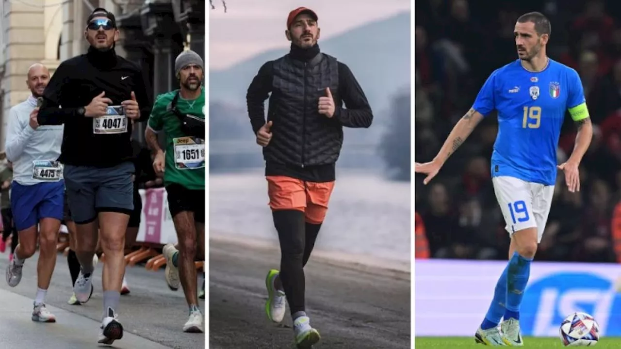 Bonucci si misura con la maratona di Londra per la ricerca sul cancro