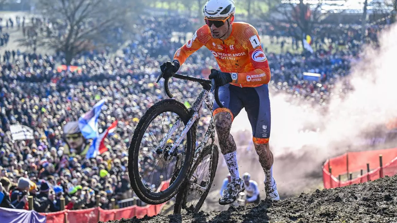 Con Van der Poel la bici diventa un arcobaleno