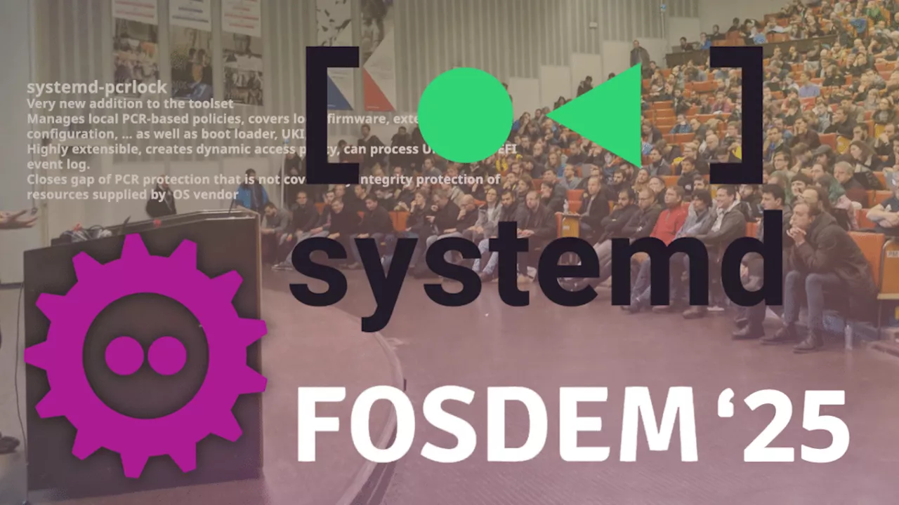 FOSDEM 25: Systemd skizziert seine Zukunft