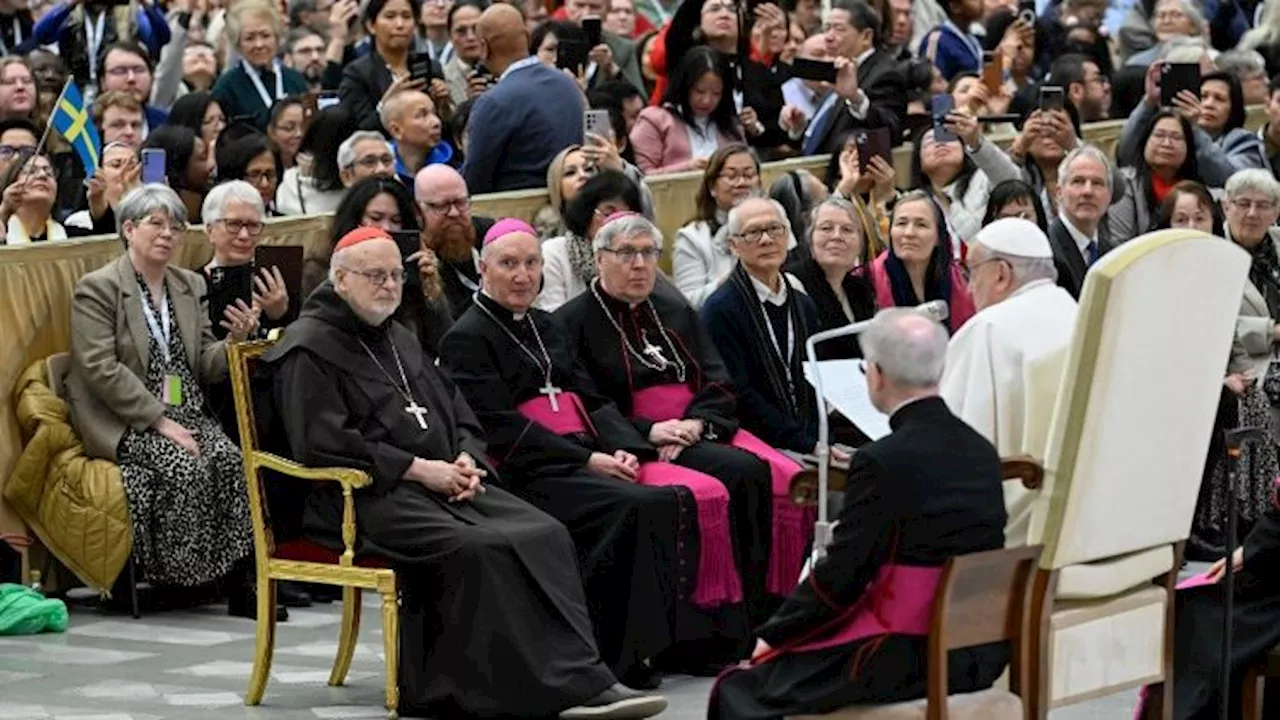 Pope urges Scandinavian Christians to be witnesses of unity amid ongoing wars