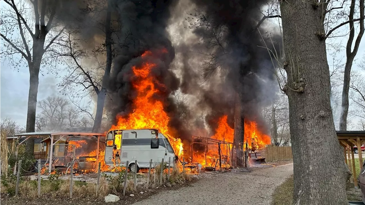  Gasexplosion auf Campingplatz! Wiener schwer verletzt