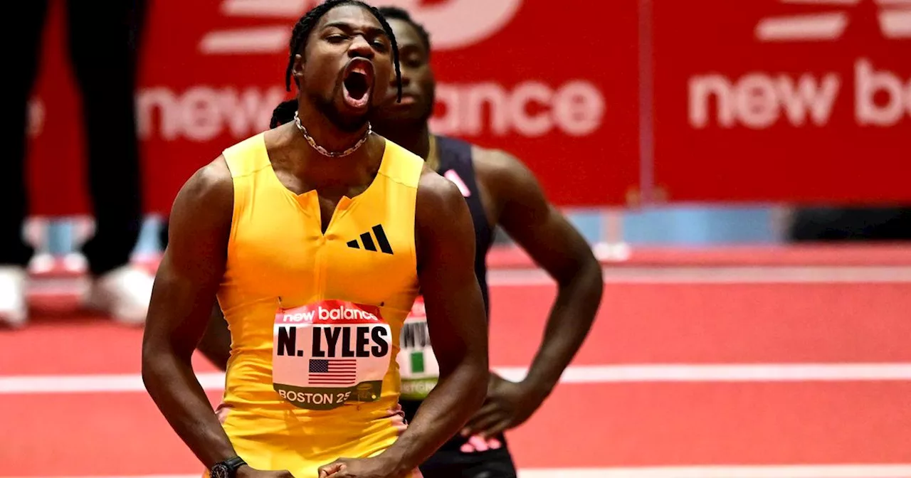 Noah Lyles Delivers Smack Talk To Super Bowl Star In Novel Way After Indoor Win