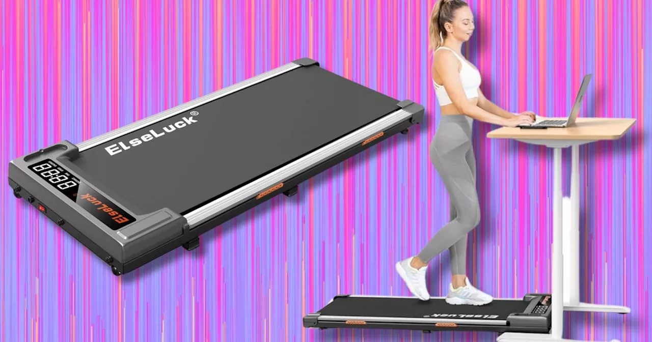 This Compact Walking Pad Is Perfect for Staying Active Indoors