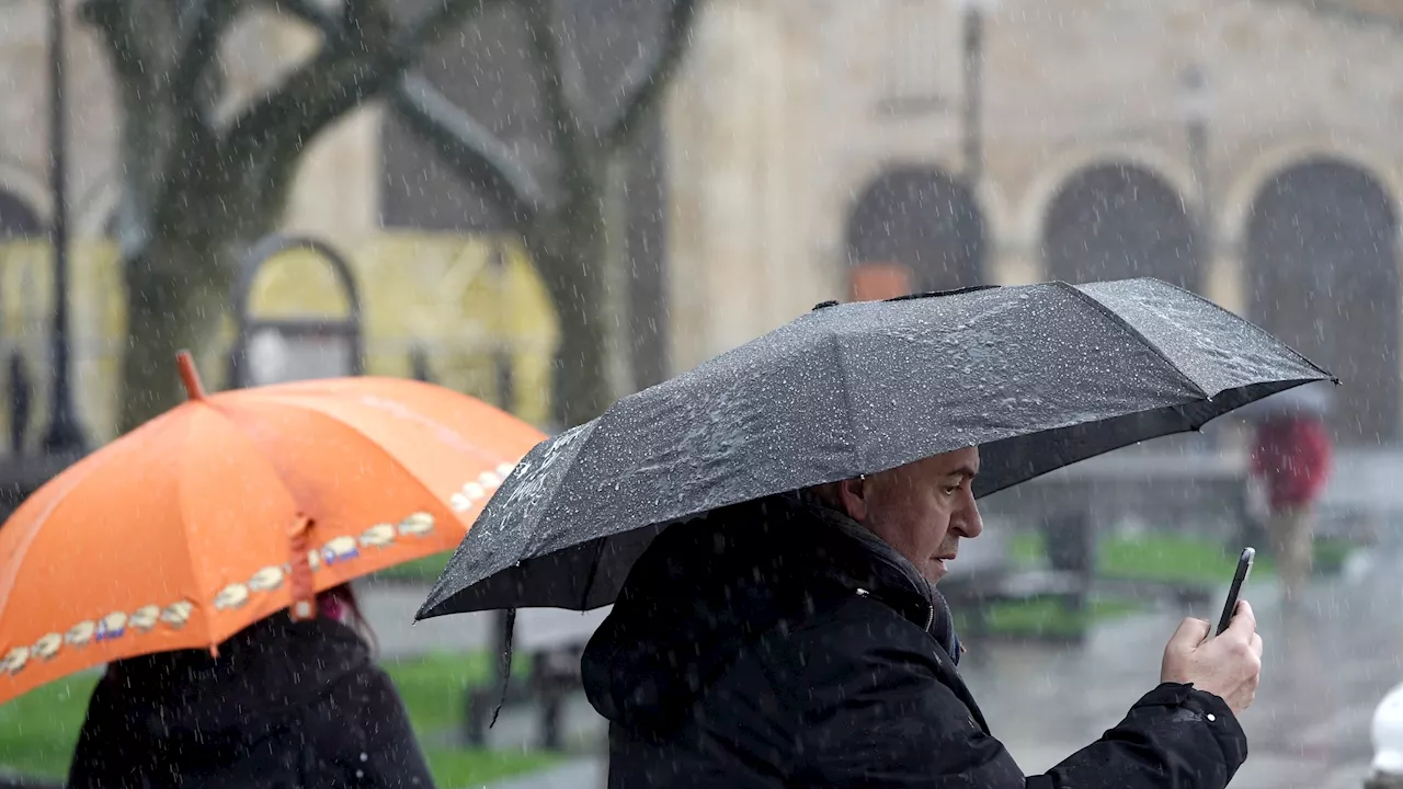 Andalucía, Aragón y Galicia, en aviso amarillo por lluvia, frío o nieve