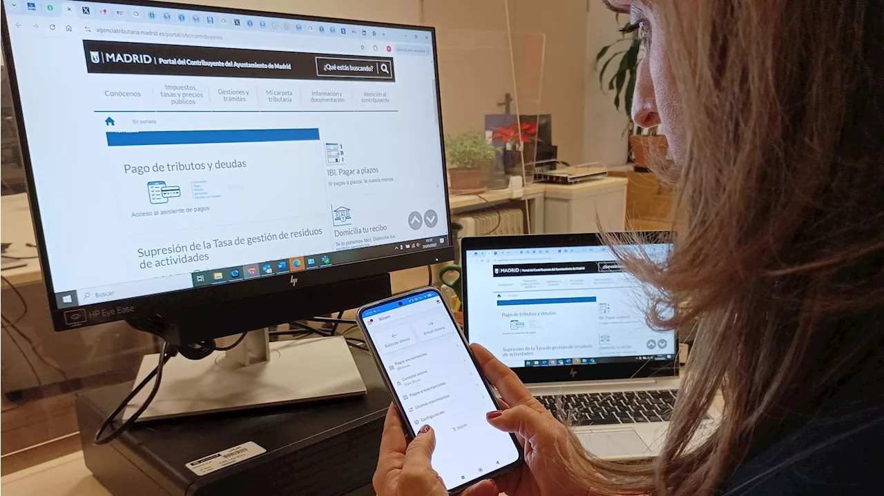 El Ayuntamiento de Madrid ya permite pagar con bizum