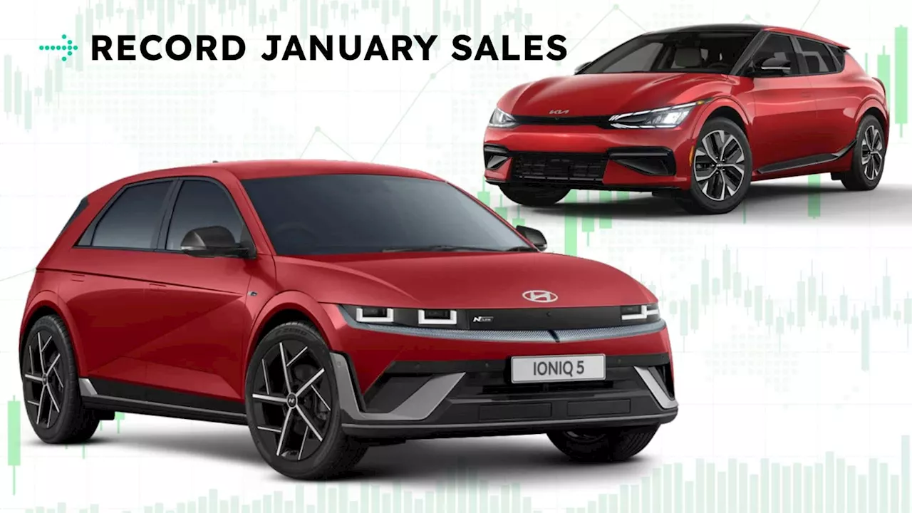 Hyundai and Kia Enjoy Record January Sales Fueled by Electrified Models