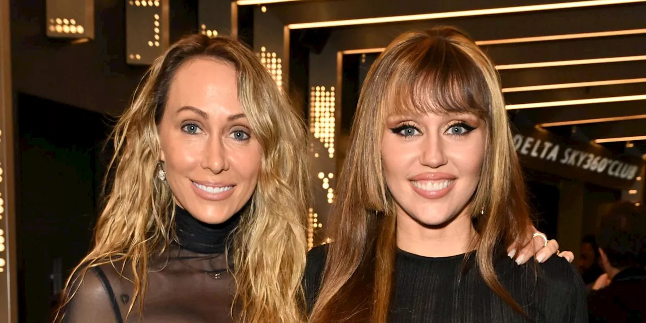 Miley Cyrus Brought Mom Tish and Sister Brandi to the 2025 Grammys