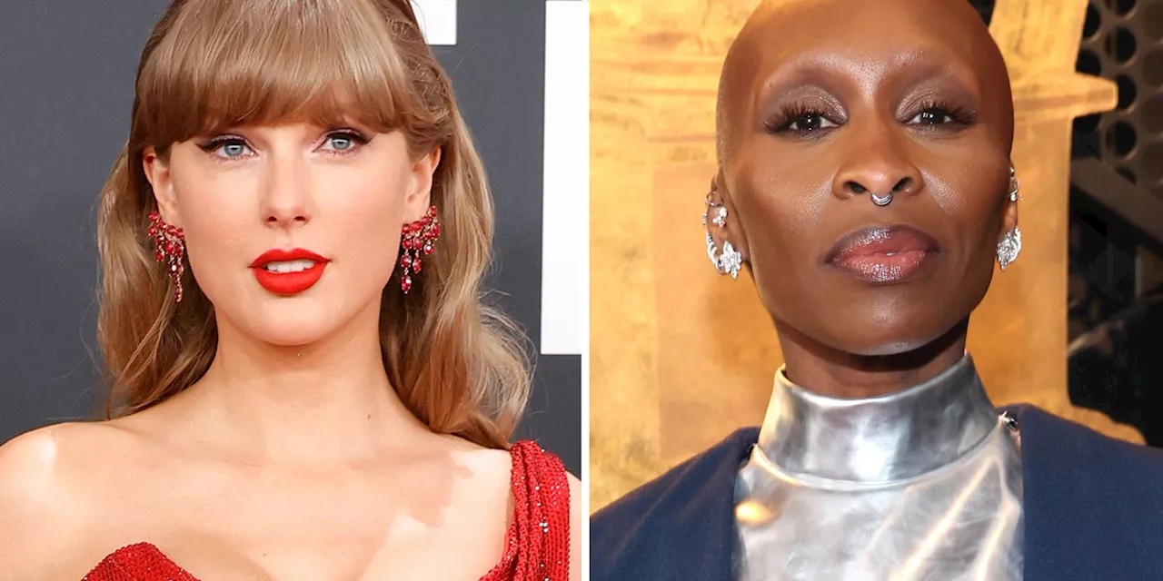 Taylor Swift and Cynthia Erivo Share a Sweet Moment at the 2025 Grammy Awards