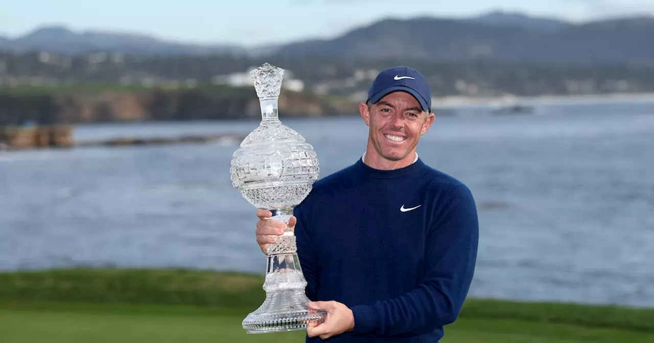 Rory McIlroy wins at Pebble Beach to claim 27th PGA Tour title