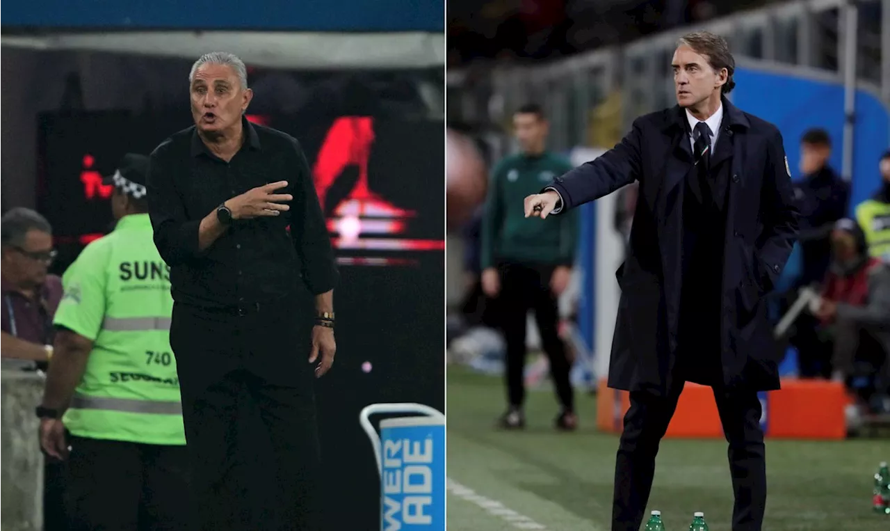 Botafogo avalia Tite e Mancini para treinador