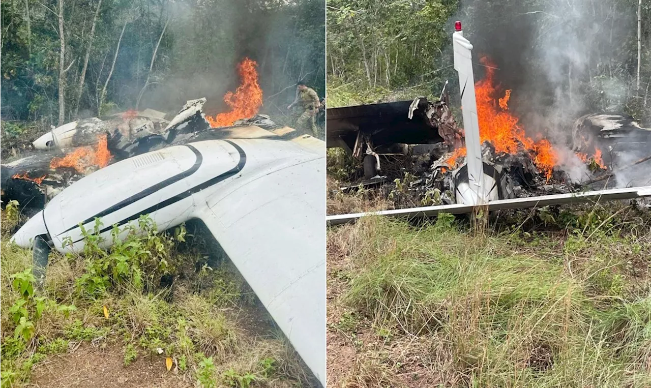 FAB Intercepta Avião Peruano com 500kg de Drogas no Amazonas