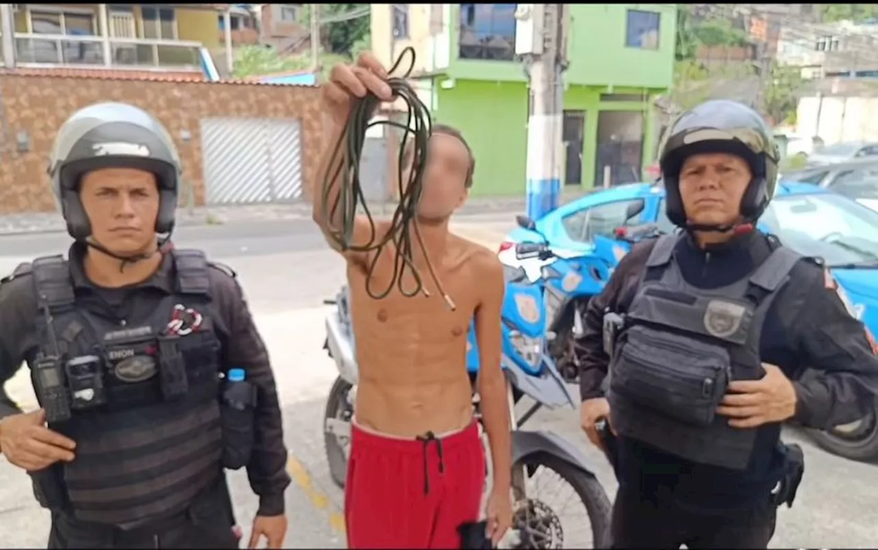 PM resgata homem que teria sido sequestrado por ser ex-integrante de facção rival; vídeo