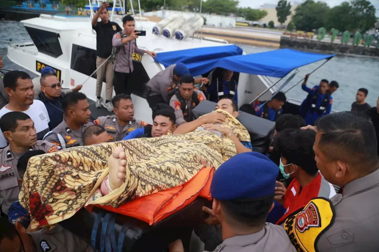 Speedboat Basarnas Meledak, Ditpolairud Lakukan Evakuasi