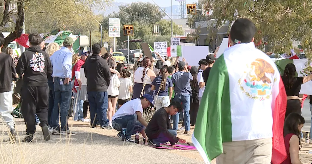 Immigration Protests Spark in Reid Park