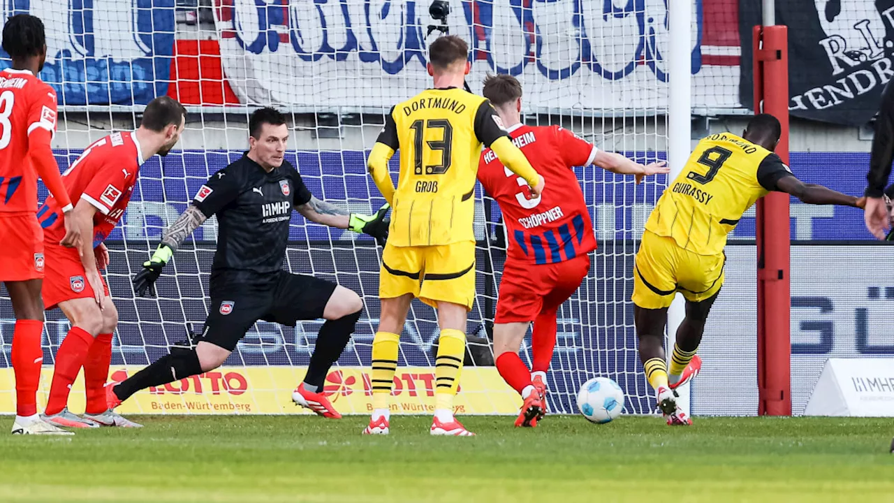 Dortmund siegt in Heidenheim und feiert ersten Bundesliga-Sieg 2025