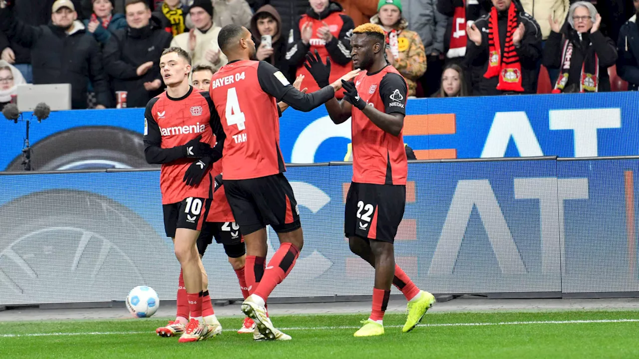 Leverkusen hält Bayern-Druck durch 3:1-Sieg gegen Hoffenheim