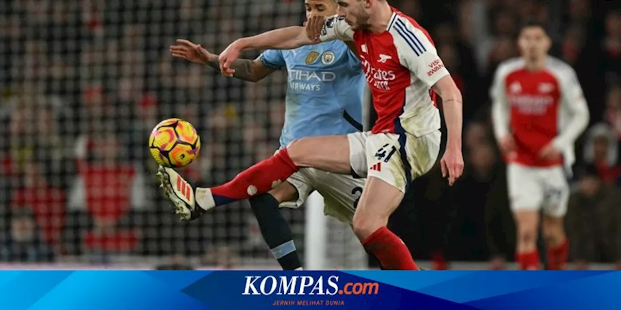 Arsenal Kalahkan Man City 5-1, Arteta Bicara Faktor Keberuntungan