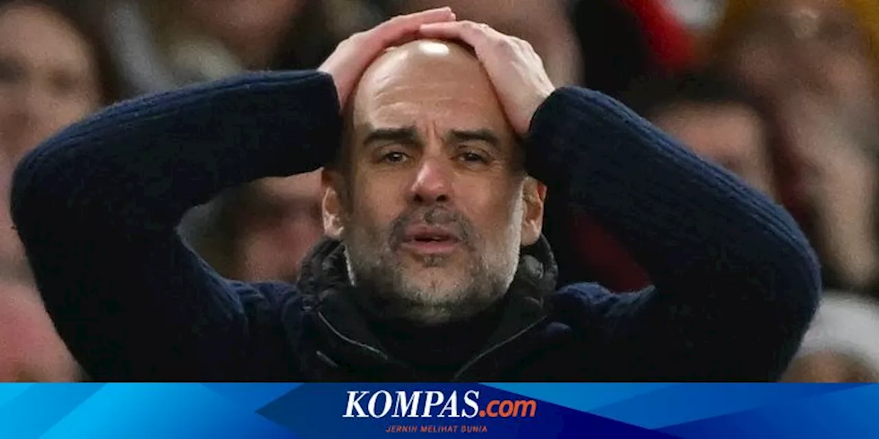 Man City Terpuruk, Guardiola Sesali Kesalahan Fatal di Laga Arsenal vs Man City