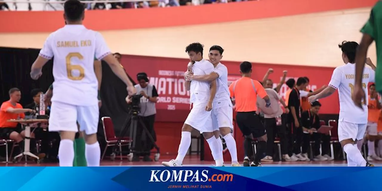 Timnas Futsal Indonesia Bekuk Arab Saudi, Kecepatan dan Variasi Taktik Dipuji